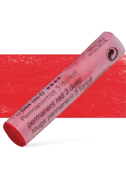 Soft Pastel Boya Permanent Red 3 Deep 044 D (Pure Colour)