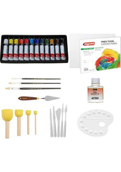 Graduate Yağlı Boya Profesyonel Seti 12X22ML