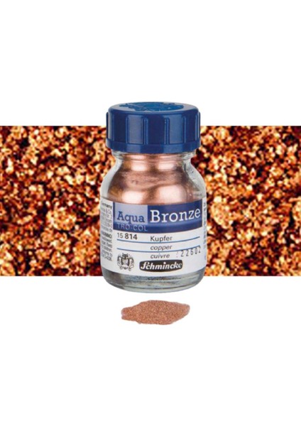 Aqua Metalik Sulu Boya Bronzes 20ML Copper 814