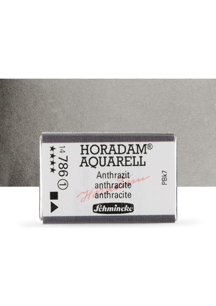 Horadam Aquarell Tam Tablet Sulu Boya Charcoal Grey 786 S.1