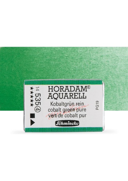 Horadam Aquarell Tam Tablet Sulu Boya Cobalt Green Pure 535 S.4