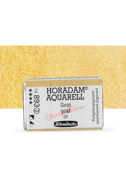Horadam Aquarell Tam Tablet Sulu Boya Gold 893 S.2