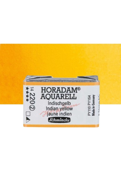 Horadam Aquarell Tam Tablet Sulu Boya Indian Yellow 220 S.2