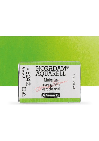 Horadam Aquarell Tam Tablet Sulu Boya May Green 524 S.2