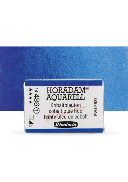 Horadam Aquarell Tam Tablet Sulu Boya Cobalt Blue Hue 486 S.1
