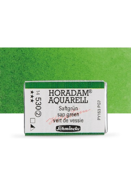 Horadam Aquarell Tam Tablet Sulu Boya Sap Green 530 S.2