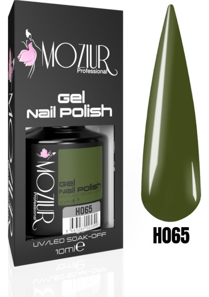 Mozıur H065 Uv LED Kalıcı Oje 10ML