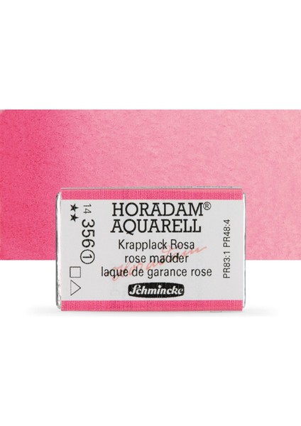 Horadam Aquarell Tam Tablet Sulu Boya Rose Madder 356 S.1