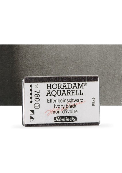 Horadam Aquarell Tam Tablet Sulu Boya Ivory Black 780 S.1