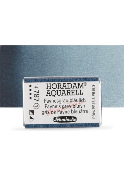 Horadam Aquarell Tam Tablet Sulu Boya Payne's Grey Bluish 787 S.1