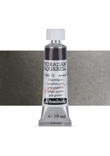 Horadam Aquarell Tube Tüp Sulu Boya 15ML Graphite Grey 788 S.1