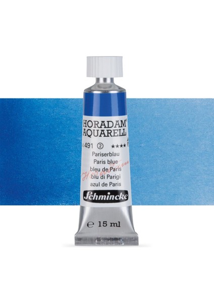 Horadam Aquarell Tube Tüp Sulu Boya 15ML Paris Blue 491 S.2