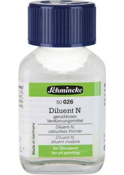 Diluent N Kokusuz Terebentin 026 60 ml