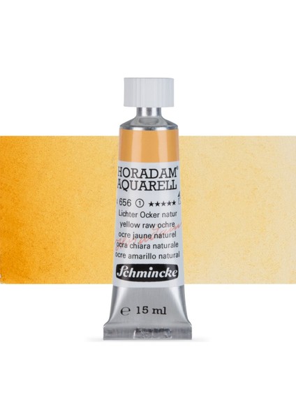 Horadam Aquarell Tube Tüp Sulu Boya 15ML Yellow Raw Ochre 656 S.1