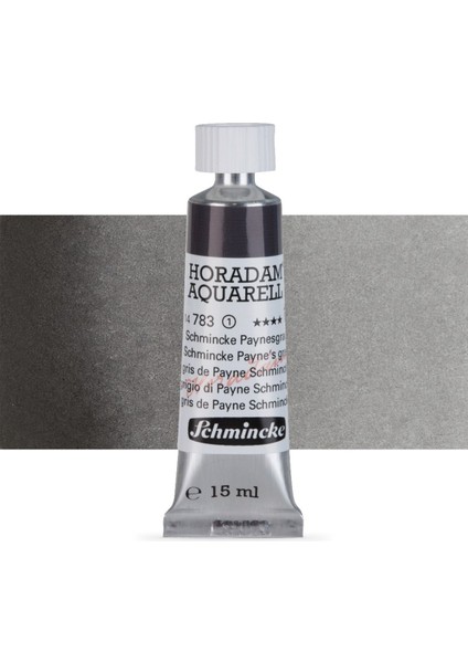 Horadam Aquarell Tube Tüp Sulu Boya 15ML Schmincke Paynes Grey 783 S.1