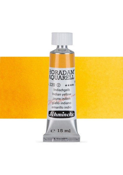 Horadam Aquarell Tube Tüp Sulu Boya 15ML Indian Yellow 220 S.2
