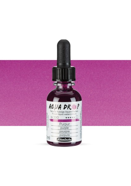 Aqua Drop Sıvı Sulu Boya 30ML Purple 390