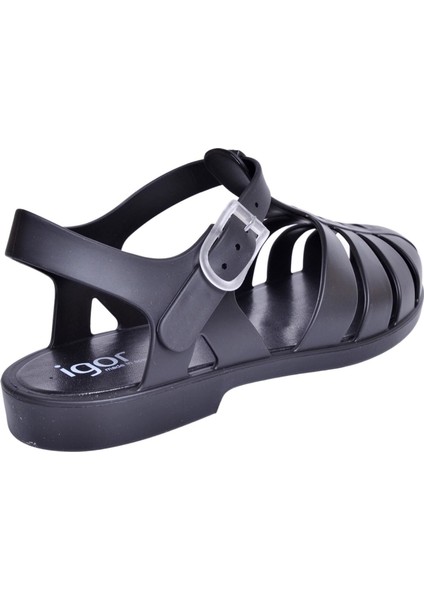 S10259 Biarritz Mate Siyah Kadın Sandalet fırsatları