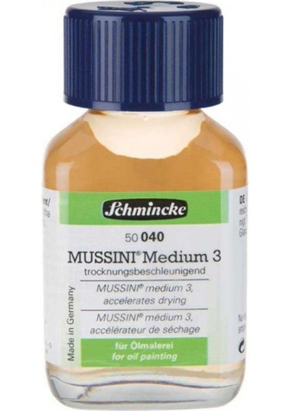 Mussini Medyum 3 60ML 040 (Hızlı Kurutucu)