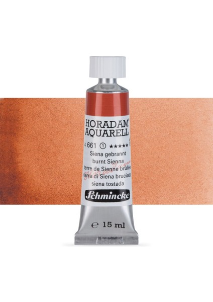 Horadam Aquarell Tube Tüp Sulu Boya 15ML Burnt Sienna 661 S.1