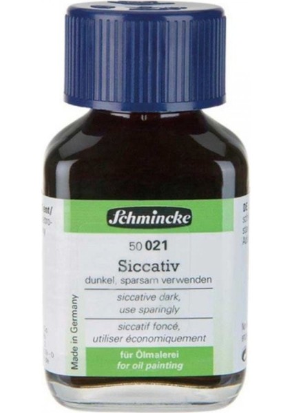 Siccative Koyu Renkli Hızlı Kurutucu 021 60 ml