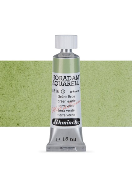 Horadam Aquarell Tube Tüp Sulu Boya 15ML Green Earth 516 S.1