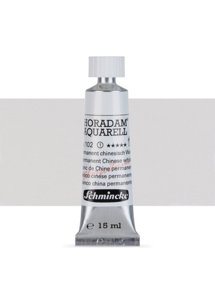 Horadam Aquarell Tube Tüp Sulu Boya 15ML Permanent Chinese White 102 S.1