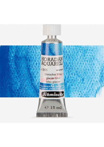 Horadam Aquarell Tube 15ML Super Granulation Seri 962 Glacier Turquoise