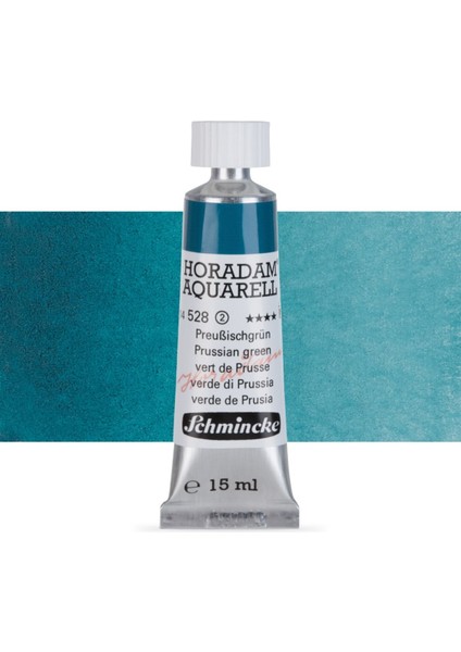 Horadam Aquarell Tube Tüp Sulu Boya 15ML Prussian Green 528 S.2