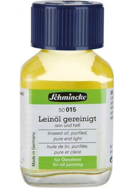 Medium 015 Linseed Oil Rafine Keten Yağı 60ML