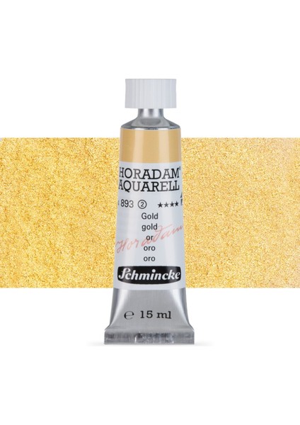 Horadam Aquarell Tube Tüp Sulu Boya 15ML Gold 893 S.2