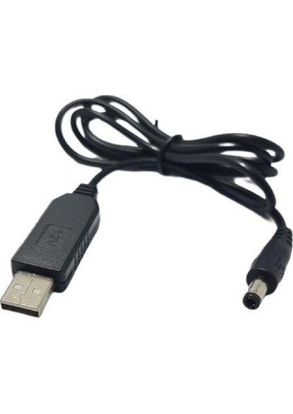 4322 5V To 12V Dc USB Voltaj Yükseltici Çevirici Adaptör Kablosu