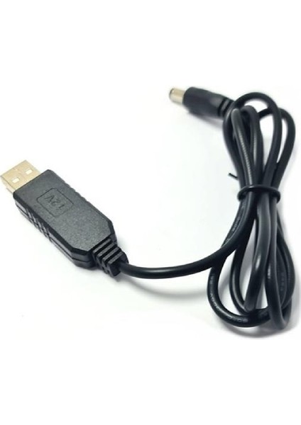 4322 5V To 12V Dc USB Voltaj Yükseltici Çevirici Adaptör Kablosu