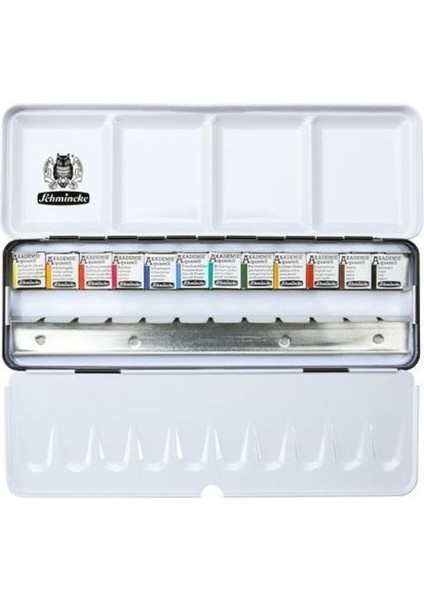 Akademi Sulu Boya Seti 12 x 1/2 Tablet