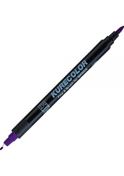 Kurecolor Fine & Brush For Manga - Deep Violet 609