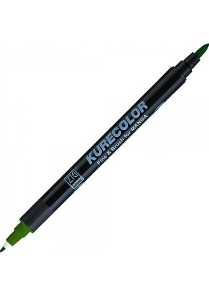 Kurecolor Fine & Brush For Manga - Deep Green 567