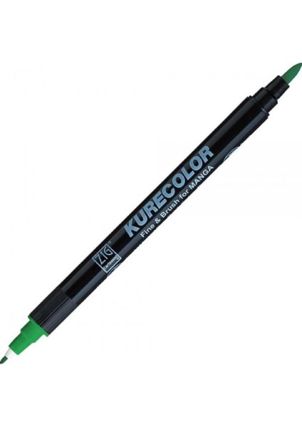 Kurecolor Fine & Brush For Manga - Emerald Green 553