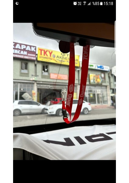 Tofaş Opar Dikiz Ayna Süsü Kırmızı (Ayna Ipi/askısı)