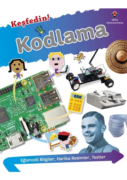 Keşfedin! Serisi Kodlama - Robotlar - Mühendislik - Enerji 4 Kitap