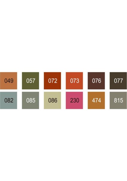 Art & Graphic Twin Brush Pen 12'li Set fiyatları