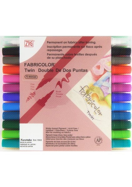 Fabricolor Kumaş Kalemi 24 Renk