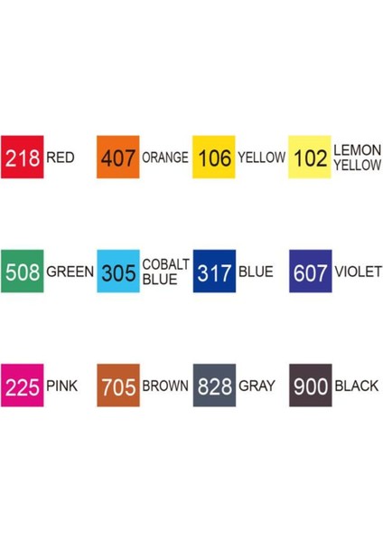 Kurecolor Twin Ws 12'li Marker Seti Basic Colors fiyatları
