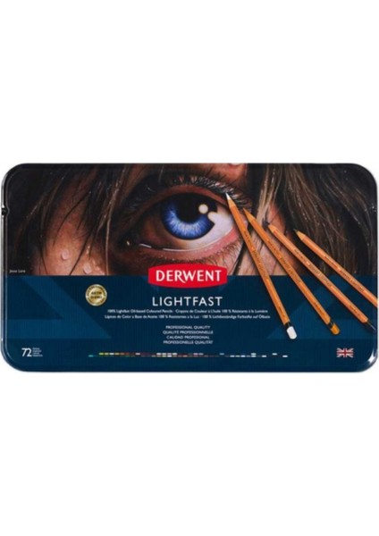 Lightfast Kuruboya Kalem Seti 72'li Teneke Kutu
