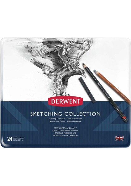 Sketching Collection 24'lü Teneke Kutu