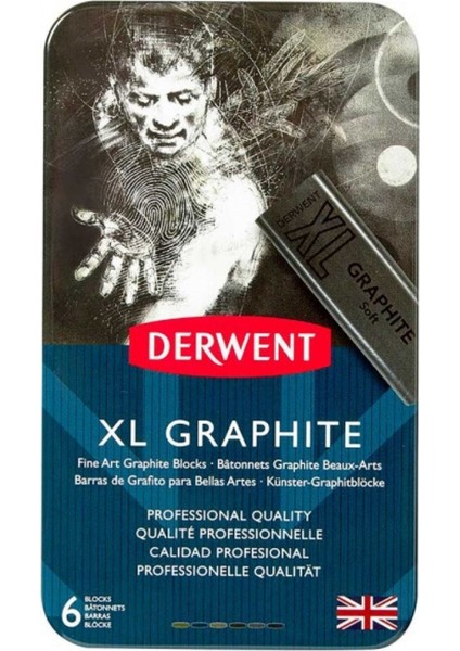 Xl Graphite Blocks 6'lı Teneke Kutu