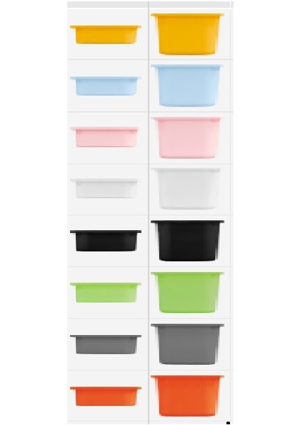 Oyuncak Dolabı Tuğçe-2 Mdf