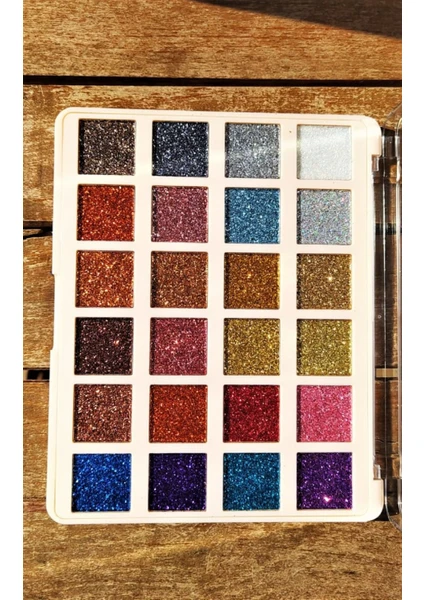 Monicatime Rs 24 Lü Glitter Far Paleti(Büyük Boy)