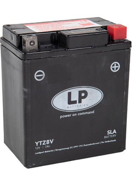 Lp YTZ8V Bakımsız Motosiklet Aküsü