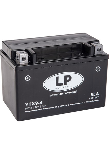 Lp Ytx9 Bakımsız Motosiklet Aküsü