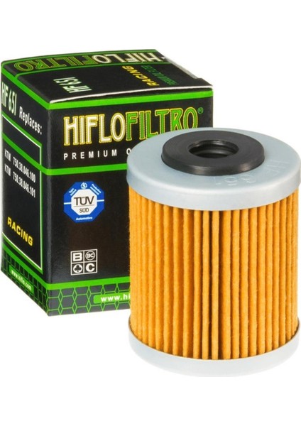 HF651 Motosiklet Yağ Filtresi